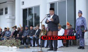 Pimpin Upacara Peringatan Hardiknas, Wabup Asahan Bacakan Pidato Menteri Nadiem Makarim