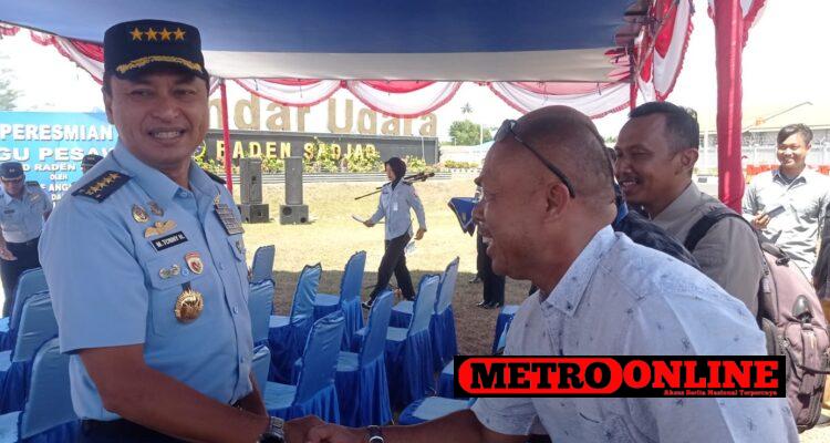 Sapa Wartawan, Kasau Titip Lanud kepada Jurnalis Bertugas di Perbatasan Sapa Wartawan, Kasau Titip Lanud kepada Jurnalis Bertugas di Perbatasan NKRI