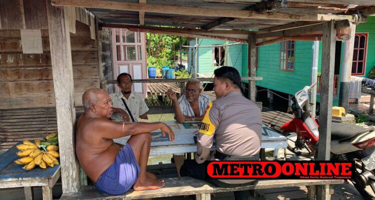 Ini Upaya Bhabinkamtibmas Sambangi Masyarakat, Bangun Kedekatan