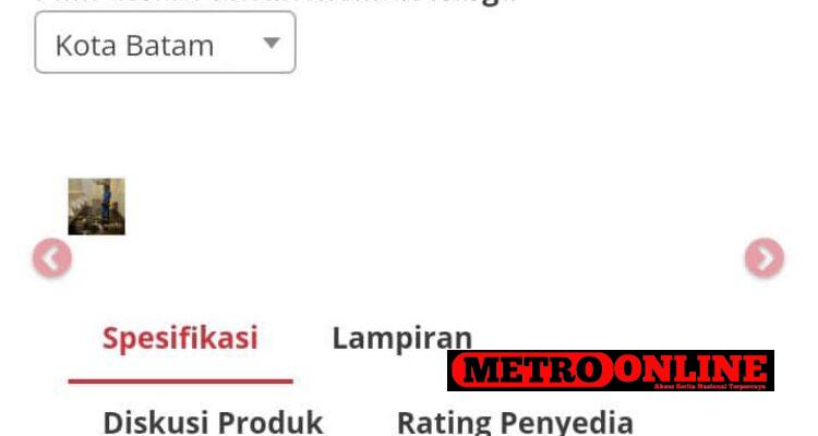 Transaksi Belanja Jasa Kebersihan Bapenda Kepri Diduga Terjadi Pemborosan Keuangan Daerah