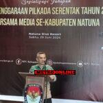 KPUD Natuna Gandeng 70 Jurnalis Lakukan Sosialisasi KPUD Natuna Gandeng 70 Jurnalis Lakukan Sosialisasi