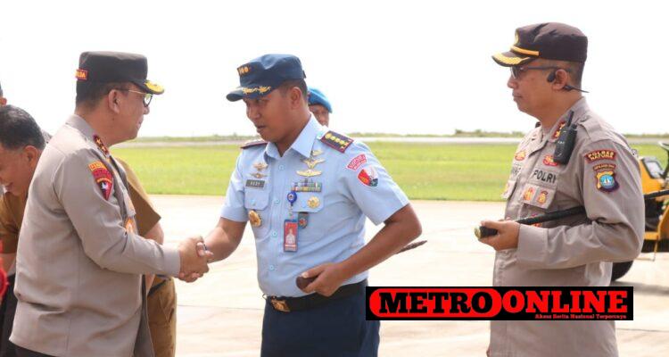 Danlanud RSA Natuna Sambut Hangat Kapolda Kepri Danlanud RSA Natuna Sambut Hangat Kapolda Kepri
