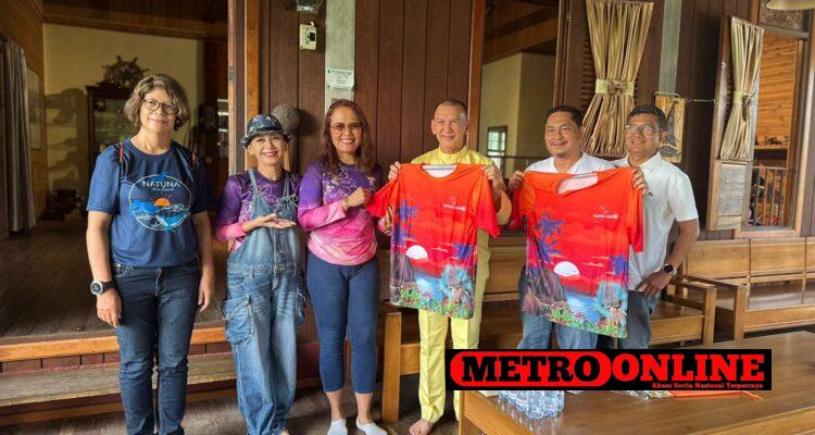 Panitia Natuna Geopark Ride 2024 dan Ketua WCC Seli Jakarta, Panitia Natuna Geopark Ride 2024 dan Ketua WCC Seli Jakarta, Bertandang ke rumah Wabup