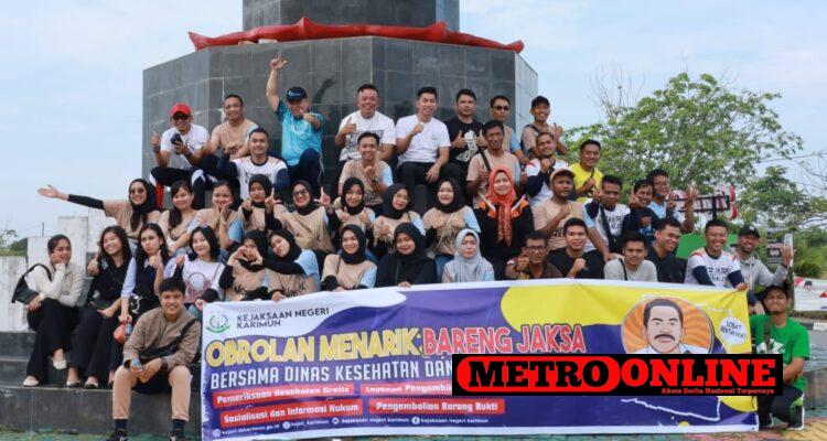 Jelang HBA ke - 64, Kejari Karimun Gelar Om Jak Jelang HBA ke - 64, Kejari Karimun Gelar Om Jak di Coastal Area