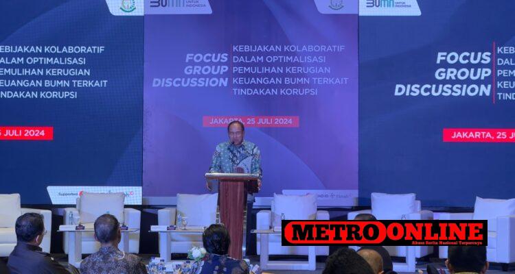 Pulihkan Kerugian Negara, Kejaksaan RI Bersama Kementerian BUMN Adakan FGD Pulihkan Kerugian Negara, Kejaksaan RI Bersama Kementerian BUMN Adakan FGD