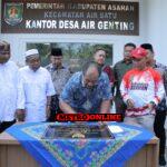 Wakil Bupati Asahan Resmikan Kantor Balai Desa Air Genting