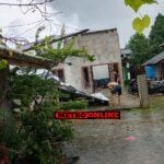 Angin Kencang Rusak Puluhan Rumah di Kota Pangkalpinang
