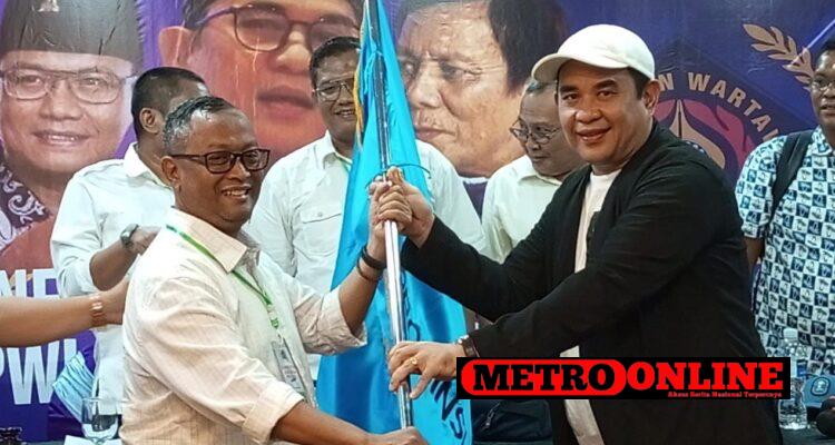 Saibansah Dandani Resmi Pimpin Ketua PWI Kepri Masa Bakti 2025-2028