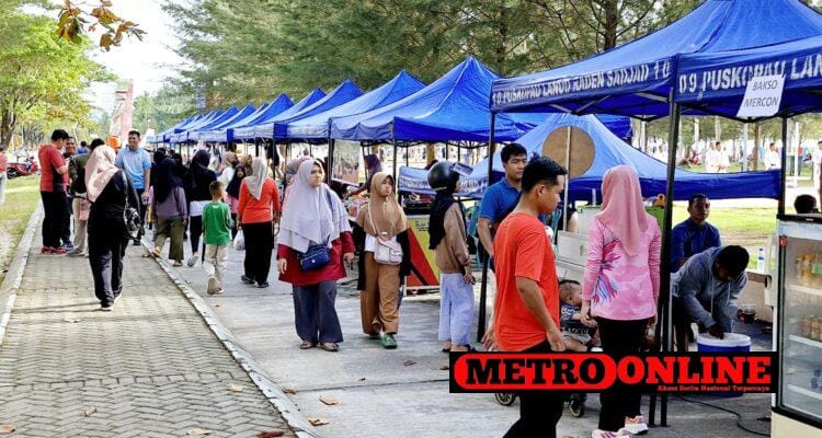 Mulai dari  Sayur Segar Hingga  Makanan Khas Natuna  Hanya ada di Pasar Minggu Ria Lanud Raden Sadjad