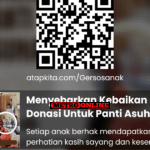 Yayasan Pranaja Efendi Galang Donasi untuk Panti Asuhan melalui Platform Yayasan Pranaja Efendi Galang Donasi untuk Panti Asuhan melalui Platform Atap Kita
