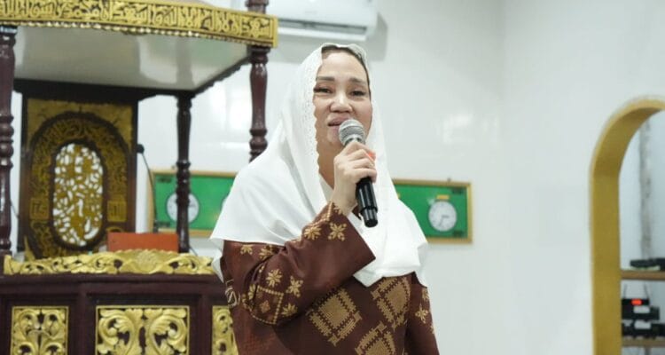Di Desa Kelarik Utara, Bupati Sampaikan Akan di Bangun Pabrik Kelapaa