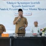 Wabup Asahan Buka Edukasi Pasar Modal Syariah di Pesantren Bina Wabup Asahan Buka Edukasi Pasar Modal Syariah di Pesantren Bina Ulama Kisaran