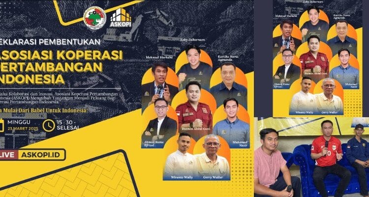 Deklarasi ASKOPI: Wadah Baru untuk Koperasi Pertambangan Rakyat Indonesia Deklarasi ASKOPI: Wadah Baru untuk Koperasi Pertambangan Rakyat Indonesia