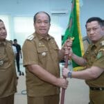 Bupati dan Wakil Bupati Asahan Hadiri Penyerahan SPPT PBB-P2 Tahun 2025