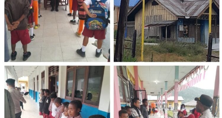 Polres Pegunungan Arfak Bentuk Generasi Disiplin dan Tangguh Sejak Dini, Polres Pegunungan Arfak Bentuk Generasi Disiplin dan Tangguh Sejak Dini, Anak-Anak SD Disiapkan Jadi Role Model Masa Depan