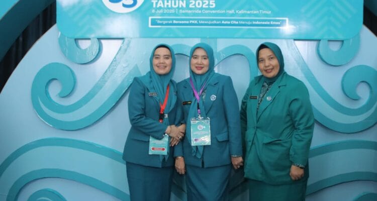 Ketua Tim Penggerak PKK Asahan Ikuti Puncak Peringatan Hari Kesatuan Gerak PKK ke - 53 di Samarinda