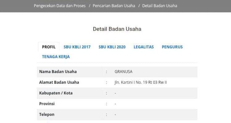 Granusa Diduga Tak Lagi Kantongi Izin Konstruksi, Tapi Tetap Kerjakan Granusa Diduga Tak Lagi Kantongi Izin Konstruksi, Tapi Tetap Kerjakan Proyek Pemeliharaan Graha Kepri