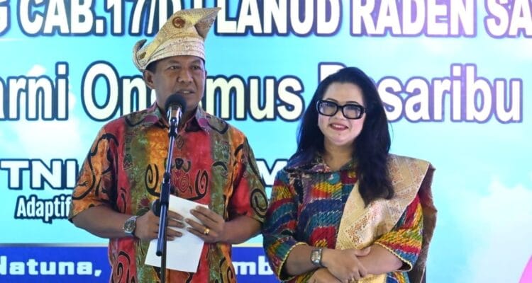 Malam Kebersamaan Warnai Perkenalan Danlanud RSA Natuna