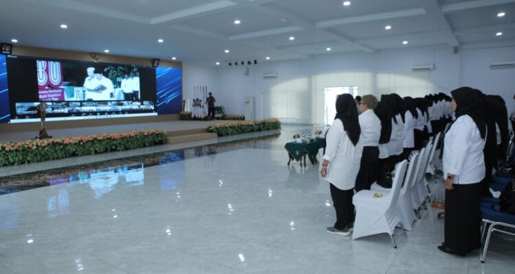 83 PPPK Asahan Ikuti Pelantikan Serentak Secara Daring dengan Kemensos RI