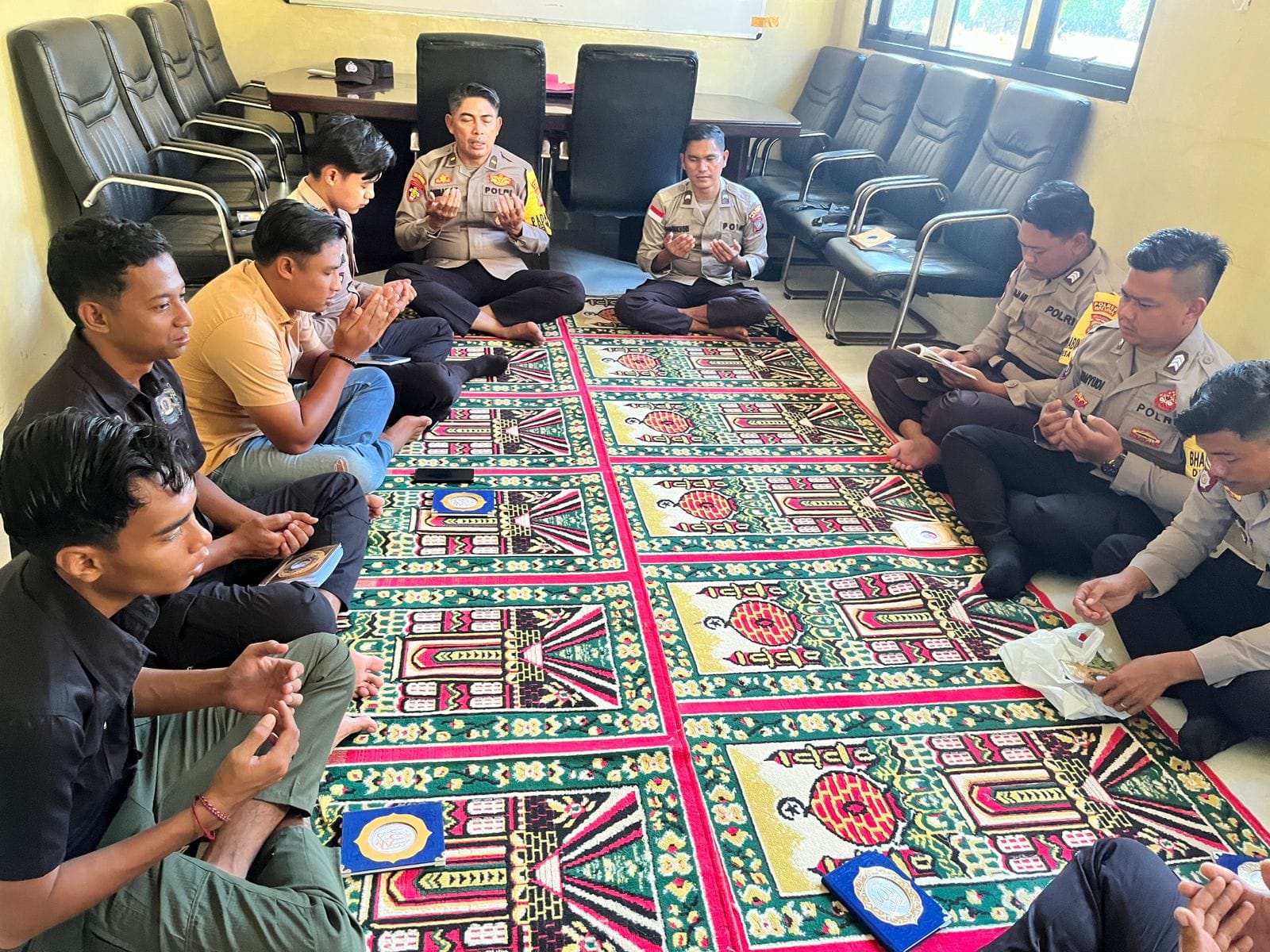 Bimbingan Rohani dan Mental, Polsek Pulau Laut Bentuk Personel Berakhlak Bimbingan Rohani dan Mental, Polsek Pulau Laut Bentuk Personel Berakhlak dan Profesional