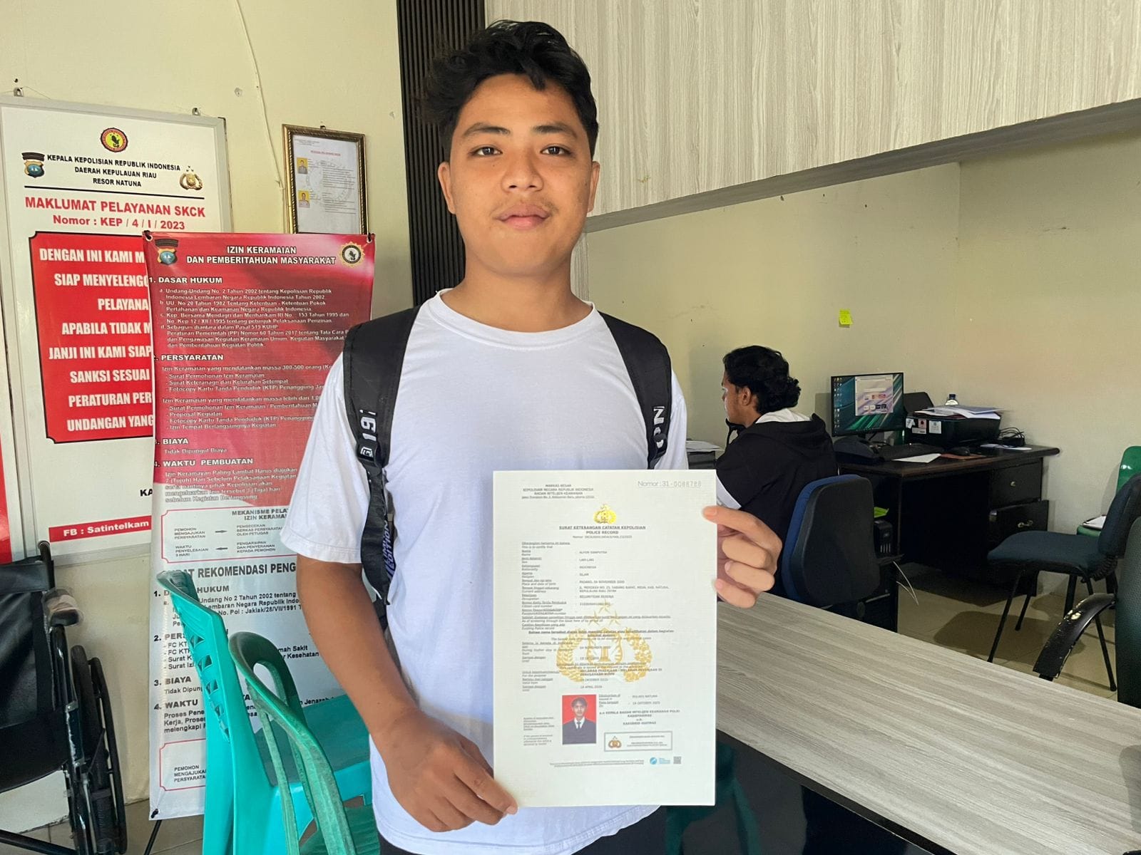 Warga Apresiasi Layanan SKCK Online Polres Natuna Cepat dan Ramah